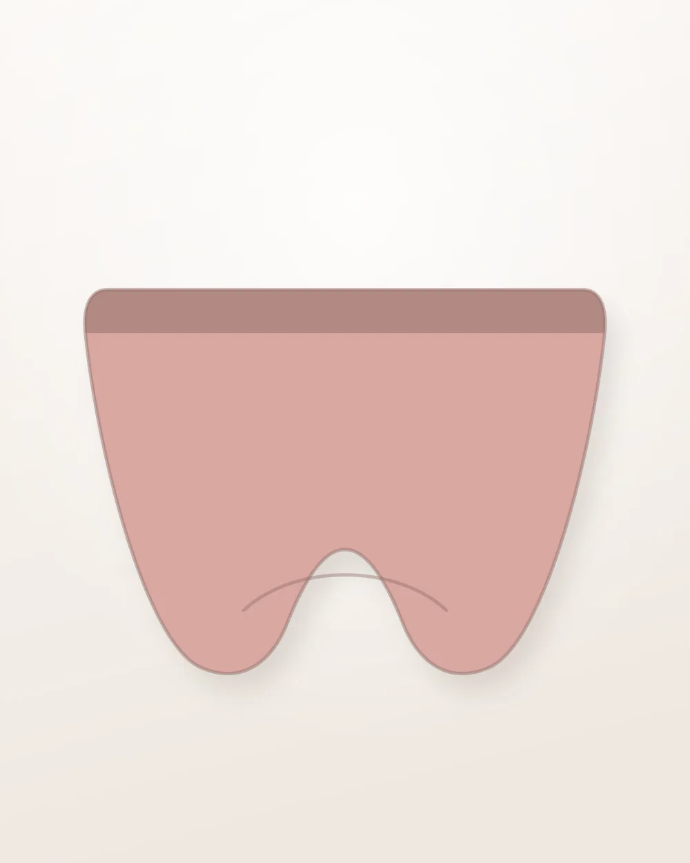 Flat Seam Cotton Hipster, sample illustration