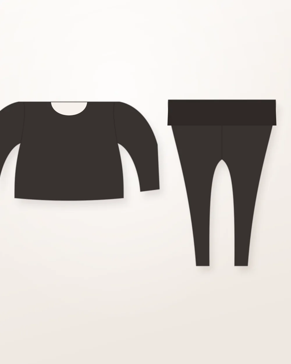 Warm Layer Thermal Set, sample illustration